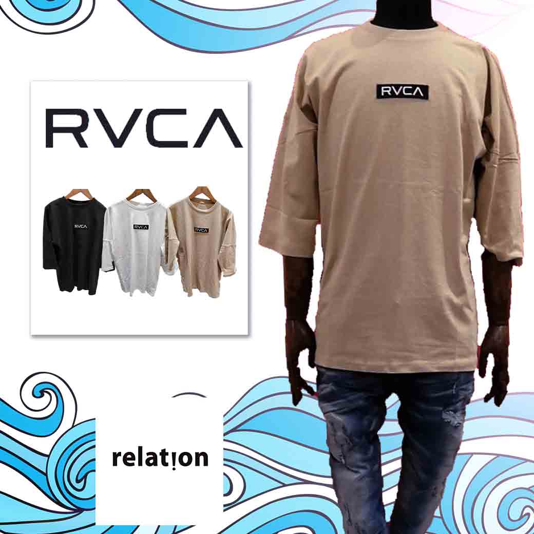メンズ】RVCA ワッペンロゴTシャツ | リレーション公式ホームページ