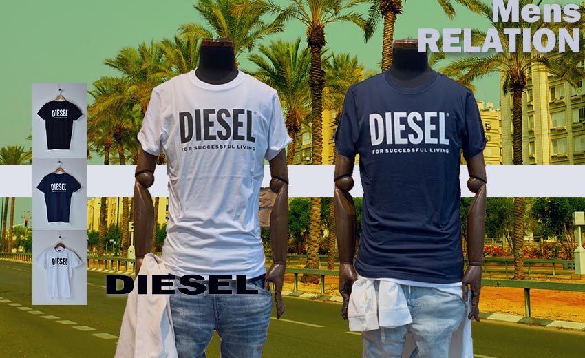メンズDIESEL フロントロゴTシャツ | リレーション公式ホームページ